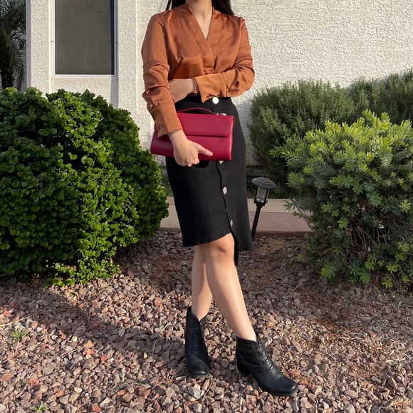 EXTREMELY RARE Tiffany & Co Sutton Leather Clutch - Picture 11 of 12